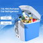 7.5L Portable Car Refrigerator 12V Mini Car Fridge & Warmer | Dual Cooling & Heating Travel Cooler Box for Road Trips, Camping & Fishing