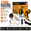 220V Professional 125MM Electric Car Polisher Machine – 700W Variable Speed Car Orbit Waxer