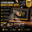 Leather Care & Polishing Wipes – 80 Cleaning Wipes for Car Leather Seats, Dashboard & Interior Care