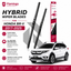 Flamingo Hybrid Wiper Blades for Honda BR-V 2017-2025 – Premium All-Weather Windshield Wipers