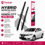 Flamingo Hybrid Wiper Blades for Honda City 2009-2021 – Premium All-Weather Windshield Wipers