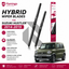 Flamingo Hybrid Wiper Blades for Suzuki Hustler 2014-2019 – Premium All-Weather Windshield Wipers