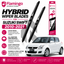 Flamingo Hybrid Wiper Blades for Suzuki Swift 2010-2021 – Premium All-Weather Windshield Wipers