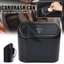 Portable Hanging Mini Car Trash Can with Lid – Compact Car Garbage Bin