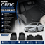 Honda Civic Rebirth 2012-2015 TPE Floor Mats – Waterproof & Custom Fit All-Weather Car Mats