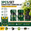 Jadever 3Pcs Fast Quick Hose Connector 1/2" ABS Plastic