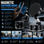 Compact & Foldable Magnetic Suction Phone Holder – Universal Car Dashboard & Windshield Mount
