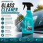 PRATO Glass Cleaner 500ML – Streak-Free Car Glass Cleaner for Windshield, Windows & Mirrors
