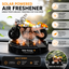 Solar Powered Motorcycle Car Air Freshener – Rotating Aromatherapy Perfume Diffuser Dashboard