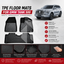 GMW Tank 500 TPE Floor Mats – Waterproof & Custom Fit All-Weather Car Mats 3pcs 5-Seater
