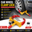 Universal Heavy-Duty Anti-Theft Car Wheel Lock Clamp