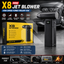 X8 Turbo Jet Blower – Portable Rechargeable Air Duster for Car Detailing, PC & Multi Use