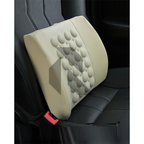 Universal Lumbar Support Massage Cushion 12V – Car Backrest Pillow for Back Posture Support & Driving Comfort