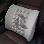 Universal Lumbar Support Massage Cushion 12V – Car Backrest Pillow for Back Posture Support & Driving Comfort