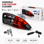 12V DC Wet & Dry Portable Car Vacuum Cleaner – High Power Handheld Auto Vacuum with Accessories