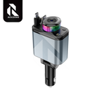 180W Car Charger with Starlight Ambient Light, Aromatherapy & Retractable Cables – LC-049