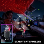 180W Car Charger with Starlight Ambient Light, Aromatherapy & Retractable Cables – LC-049