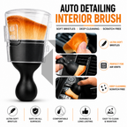 Car Interior Dust Brush – Soft Bristles Detailing & Dusting Brush