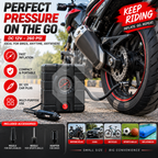 12V 260PSI Portable Air Compressor – Heavy Duty Tyre Inflator Pump for Cars, Bikes, Bicycles & Balls