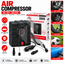 12V 260PSI Portable Air Compressor – Heavy Duty Tyre Inflator Pump for Cars, Bikes, Bicycles & Balls