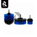 3-Piece Drill Brush Set – Power Scrubber for Car Detailing, Wheels, Tires, Seats & Interior