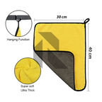 MAG Ultra Soft 500GSM Microfiber Cleaning Cloth 30x40CM – Thick Scratch-Free Towel