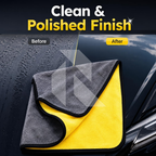 MAG Ultra Soft 500GSM Microfiber Cleaning Cloth 30x40CM – Thick Scratch-Free Towel