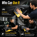 MAG Ultra Soft 500GSM Microfiber Cleaning Cloth 30x40CM – Thick Scratch-Free Towel