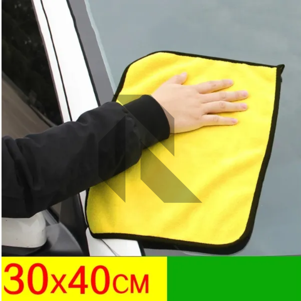 MAG Ultra Soft 500GSM Microfiber Cleaning Cloth 30x40CM – Thick Scratch-Free Towel