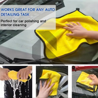 MAG Ultra Soft 500GSM Microfiber Cleaning Cloth 30x40CM – Thick Scratch-Free Towel