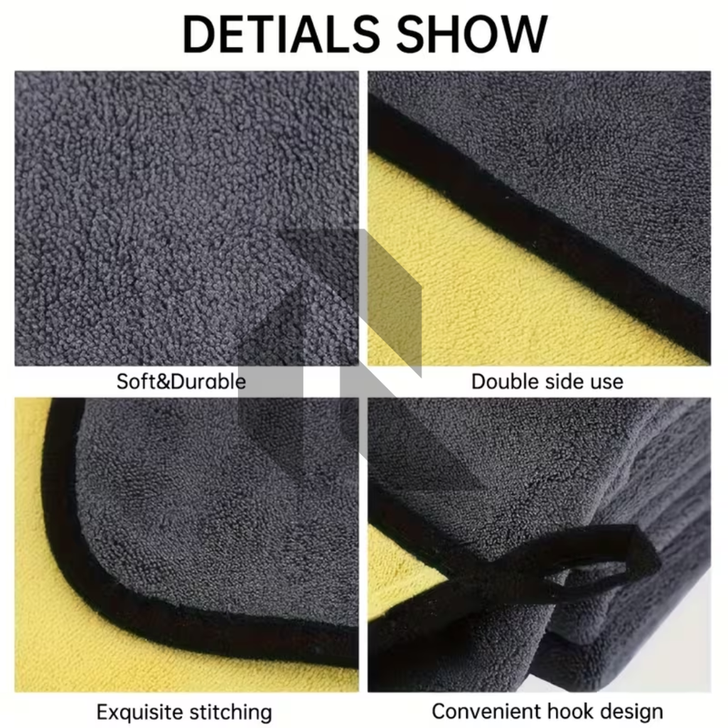 MAG Ultra Soft 500GSM Microfiber Cleaning Cloth 30x40CM – Thick Scratch-Free Towel