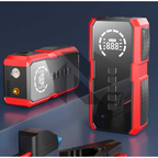 Portable 4-in-1 Car Jump Starter with Air Compressor, Power Bank & LED Emergency Light
