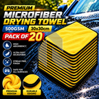Premium Microfiber Drying Towel 500GSM 30x30CM