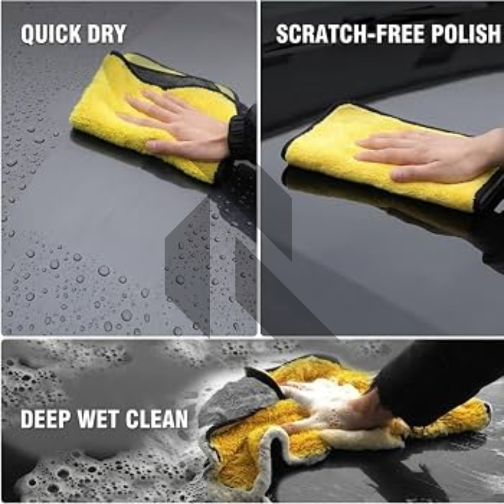 Premium Microfiber Drying Towel 500GSM 30x30CM