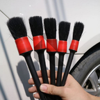 5pcs Car Detailing Brush Set – Interior & Exterior Cleaning Brushes for Car Detailing