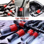 5pcs Car Detailing Brush Set – Interior & Exterior Cleaning Brushes for Car Detailing