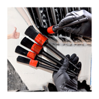 5pcs Car Detailing Brush Set – Interior & Exterior Cleaning Brushes for Car Detailing