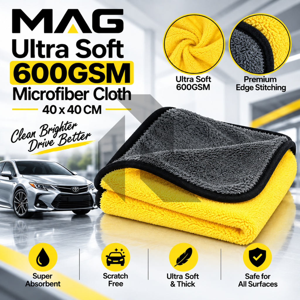 MAG Ultra Soft 600GSM Microfiber Cloth 40x40CM