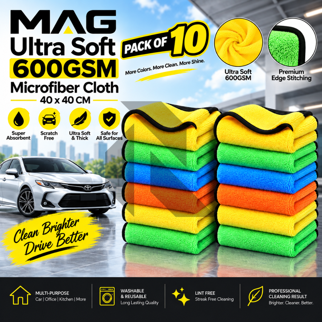 MAG Ultra Soft 600GSM Microfiber Cloth 40x40CM
