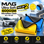 MAG Ultra Soft 600GSM Microfiber Cloth 40x40CM