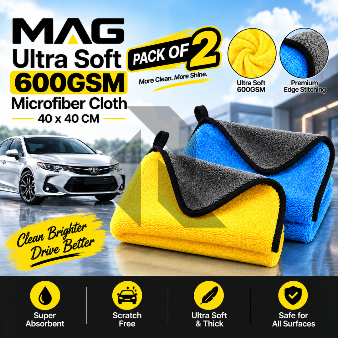 MAG Ultra Soft 600GSM Microfiber Cloth 40x40CM