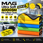 MAG Ultra Soft 600GSM Microfiber Cloth 40x40CM