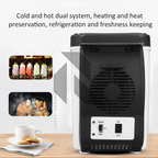 12V Car Refrigerator 6L – Portable Mini Fridge Cooler & Warmer for Travel, Camping & Cars