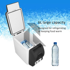 12V Car Refrigerator 6L – Portable Mini Fridge Cooler & Warmer for Travel, Camping & Cars
