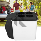 12V Car Refrigerator 6L – Portable Mini Fridge Cooler & Warmer for Travel, Camping & Cars