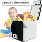 12V Car Refrigerator 6L – Portable Mini Fridge Cooler & Warmer for Travel, Camping & Cars