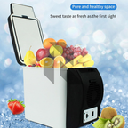 12V Car Refrigerator 6L – Portable Mini Fridge Cooler & Warmer for Travel, Camping & Cars