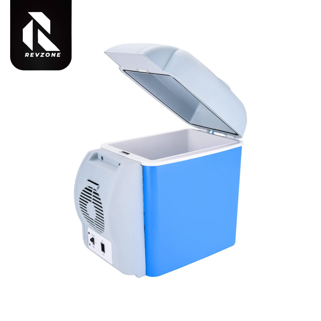 7.5L Portable Car Refrigerator 12V Mini Car Fridge & Warmer | Dual Cooling & Heating Travel Cooler Box for Road Trips, Camping & Fishing