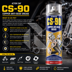 Action Can CS-90 Copper Anti-Seize Grease 500ml – High Temperature Lubricant & Corrosion Protection
