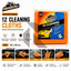 Armor All Microfibre Cleaning Cloths – Pack of 12 (30 × 40 CM)